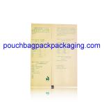 Heat seal tea pouch bag, high barrier foil bag for tea, powder packaging