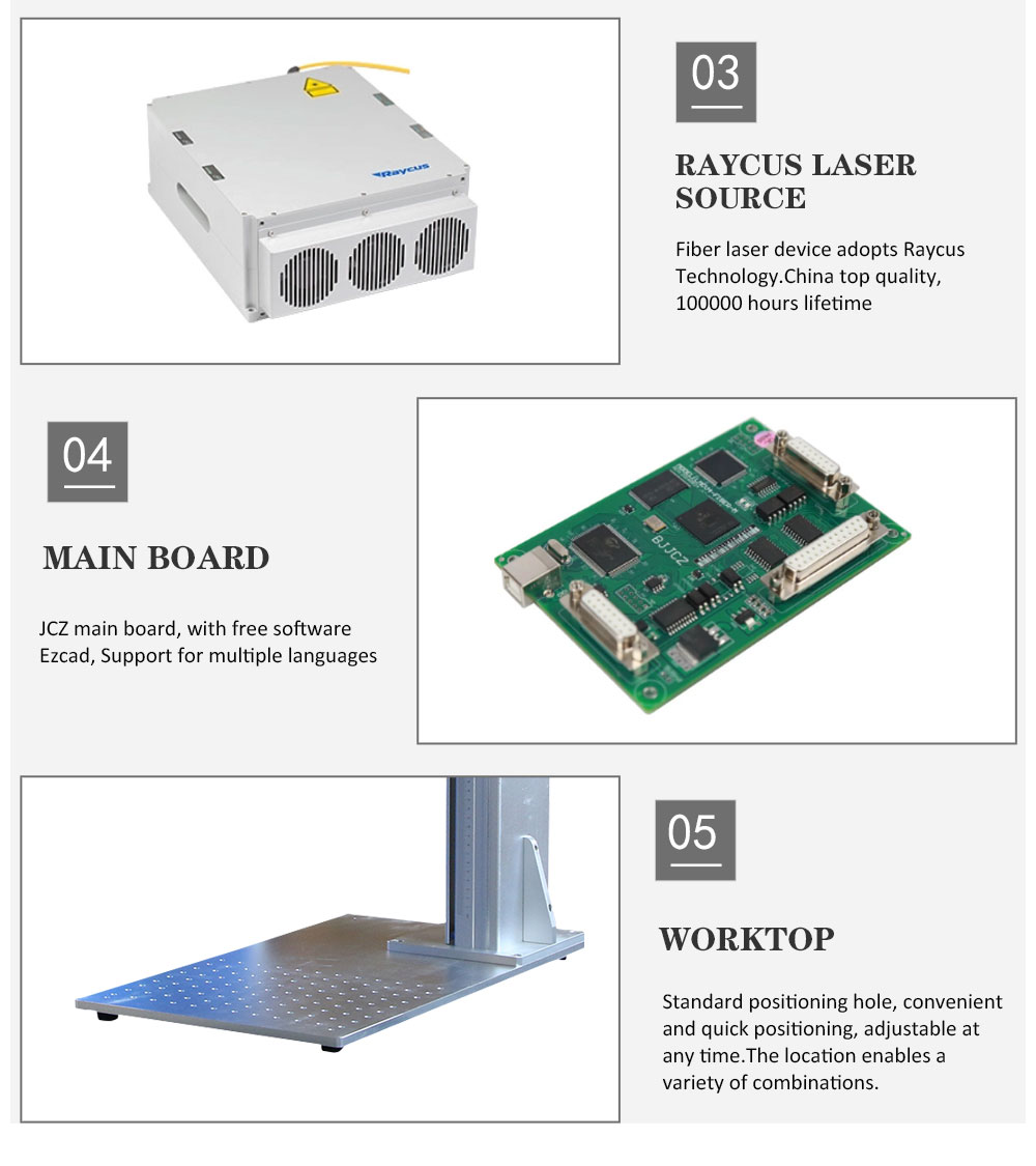 Mini Desktop 20W 30W 50W 100W MAX CO2 Laser Marking Machine