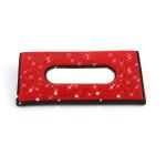 Diamond PU Leather Car Visor Tissue Box Napkin Holder for Car