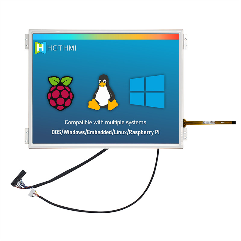 10.4 Inch IPS Resistive Touch 1024x768 Wide Temperature TFT Display Panel For Medical Devices