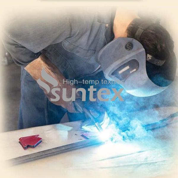 China Made 100% Fiberglass welding fire blanket silicone coated fiberglass