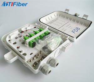 Wholesale 8 Ports Fiber Optic Distribution Box SC/APC Adapter / Pigtail 10 Years Warranty from china suppliers