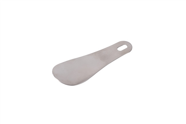 24 Inch 12 Inch Long Metal Shoe Horn 4.1 Inch 10.3 Cm Short Stainless Steel Matte Shoehorn