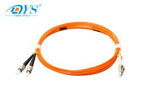 Wholesale Duplex Multimode OM1 3 Meters ST to LC Fiber Optic Patch Cord from china suppliers