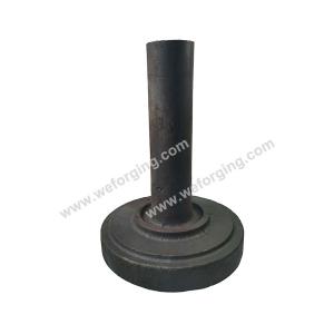 China Heat Treated Forged Gear Precision Hot Closed Die Forging Forged Steel Flange Shafts on sale