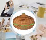500ml Portable Ultrasonic Essential Oil Aroma Diffuser Pumpkin Shape Air Aroma