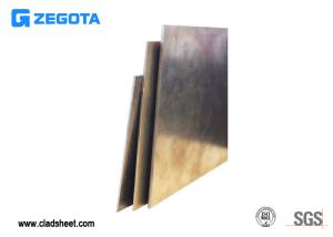 Wholesale High Strength 1500mm 4mm Copper Clad Steel Sheet from china suppliers
