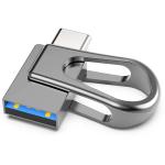Metal Type C OTG USB Flash Drives 2.0 128GB 256GB ROHS approved