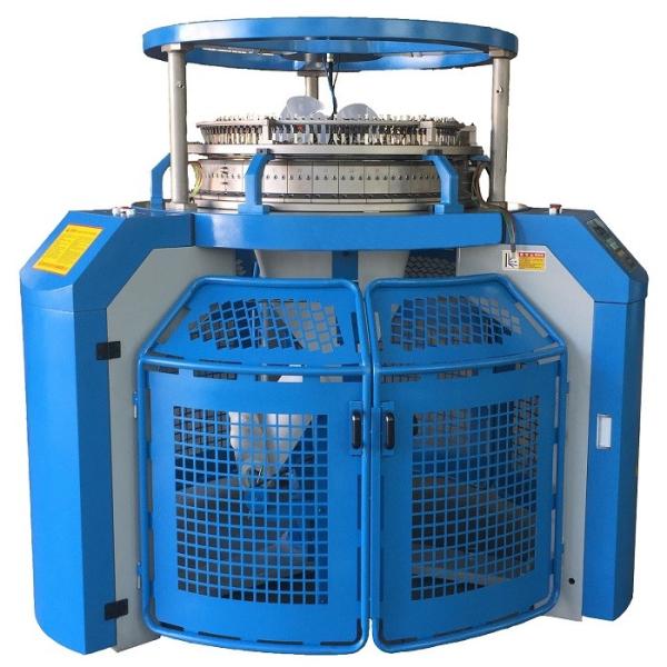 French Terry Fbric Single Jersey Fleece Circular Knitting Machine PLC 5.5KW-11