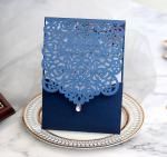 Waterproof C1S Board Personalised Wedding Paper Cards