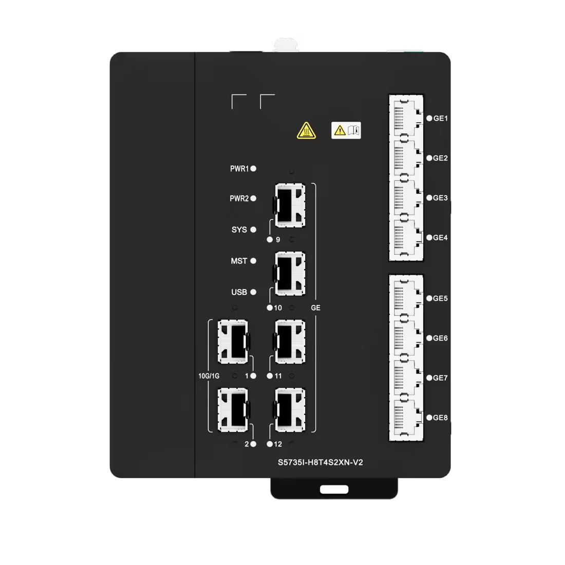 Network Connectivity Enterprise-Class Extended Temperature Outdoor Surge Protection Industrial Switch S5735I-H8T4S2XN-V2