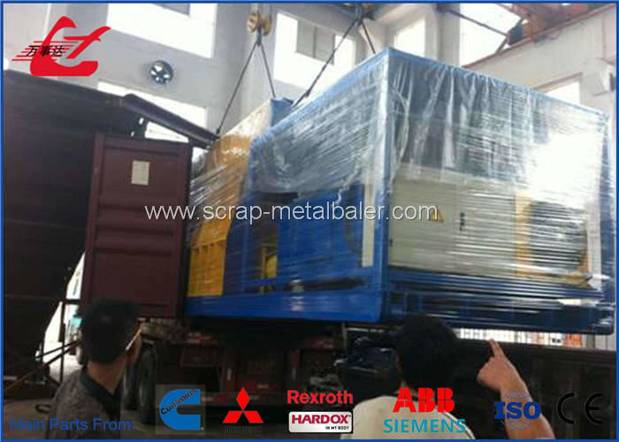 400ton Full Automatic Hydraulic Scrap Metal Container Shear WANSHIDA Produce
