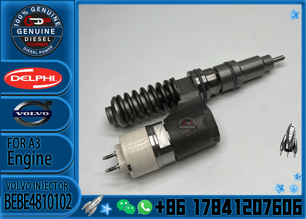 Diesel Fuel Injector RE63052 8113177 8170966 RG33966 R517662 BEBE4B17102 EX631012 RG33967 33800-84100 BEBE4B15002
