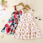Summer Children'S Clothing Sunflower Print Children'S Clothing