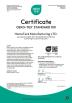 Hometeck International Limited Certifications