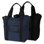 1400 DENIER CORDURA LOCKING COURIER BRIEFCASE BAGS W/ HANDLES - 17W X 14H X 6D -