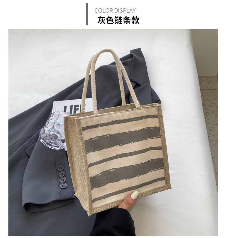 TOTE BAG CANVAS BAG CANVAS GIRL NEW PRINTED TOTE INS PORTABLE BENTO LUNCH BOX WORK