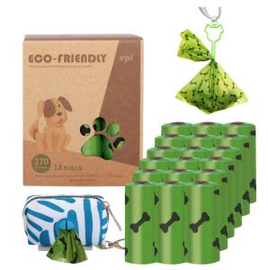 Wholesale ECO Friendly Biodegradable Litter Bags Cornstarch Corn Starch Compostable Dog Bags from china suppliers