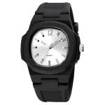 Laipute Square Mirror Face Silicone Band Digital Watch 5ATM Waterproof