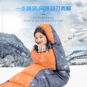 Wholesale Waterproof Camping Sleeping Bag Spring Summer Autumn Winter Adults from china suppliers