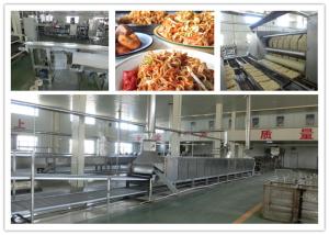 Wholesale Stainless Steel Fried Instant Noodle Production Line , Instant Noodles Making Machines from china suppliers