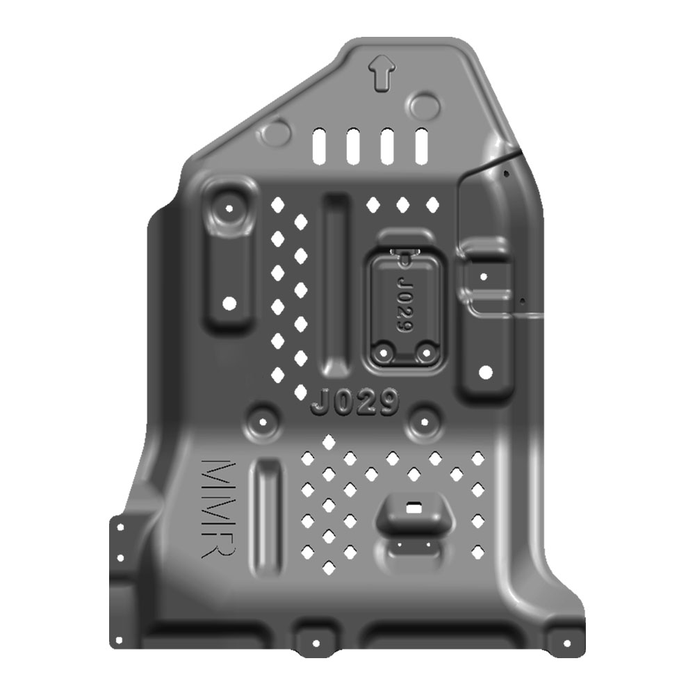 Jeep JL Black Car Engine Under Cover Board Chassis Guard Board for Optimal Protection