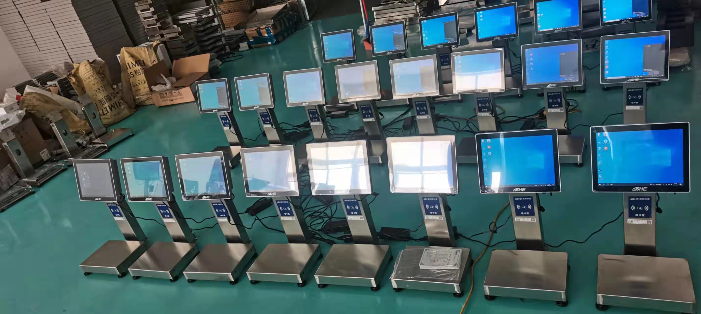 LED LCD Three Way Switch Signal Control Weighing Display Indicator for Batching Systems