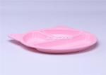 Soft Silicone Baby Products , Food Grade Silicone Feeding Plate Odorless