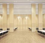 Banquet Hall Acoustic Movable Walls / Wooden Soundproof Sliding Room Folding