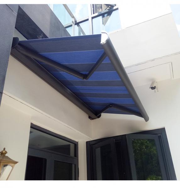 Heavy duty all-card outdoor retractable awning a commercial awning for restaurants