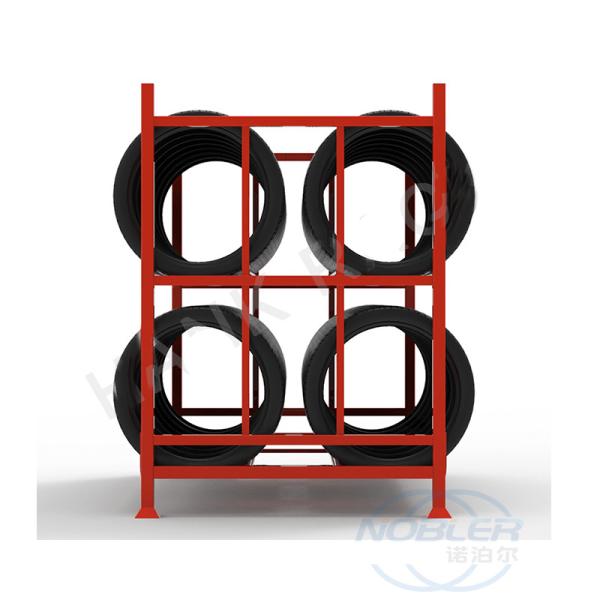 Oem Odm Steel Wheel Racks Car Tire Display Rack Stackable Motorcycle Spare Tyre
