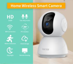 Wholesale 128G Smart Baby Monitor Wifi 1080p Full Hd Night Vision Wireless Ip Camera from china suppliers