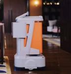 Promoter Smart Service Robot 30kg Load Shopping Mall Food Delivery Robot