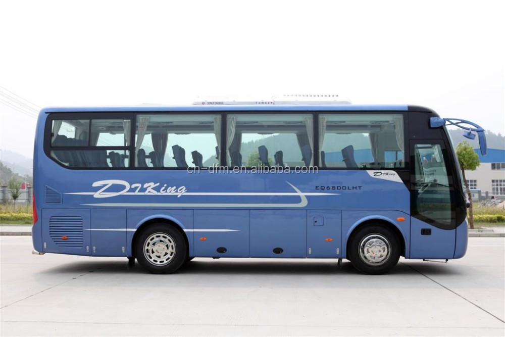 Manual Transmission Public Bus Dongfeng Coach Used Buses And Coaches With 25-30 Seats