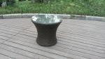Home / Beach / Office Leisure PE Rattan Obelisk Chair With Cushion