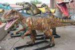 Soft Silicone Rubber Animatronic Dinosaur Ride On Site Installation Available