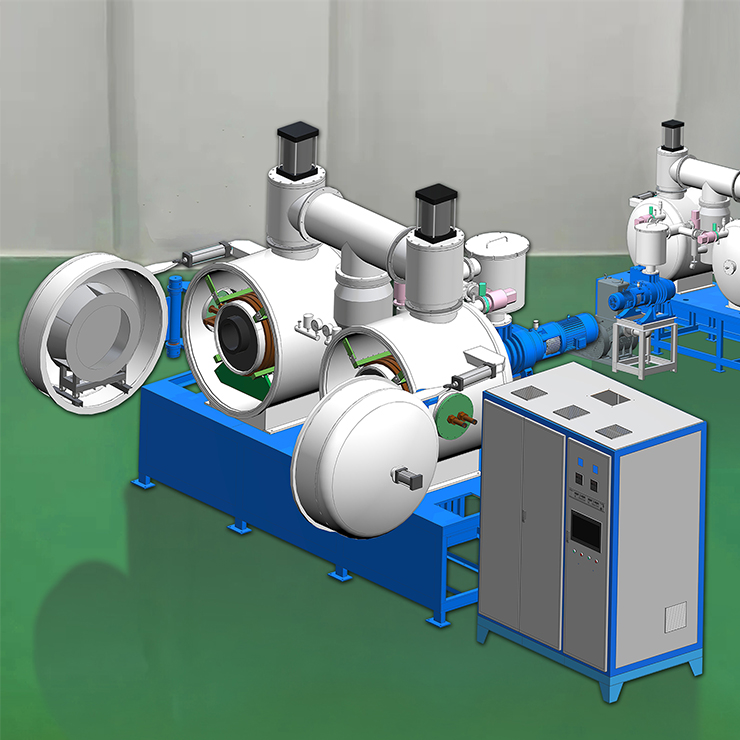 2200C Vacuum Deposition Furnace Heat Treatment CVD Furnace For Pyrolytic Carbon Coating