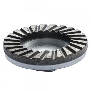 Wholesale Aluminium Cup Turbo Segments Diamond Grinding Disc For Stone Slabs Floor Polishing from china suppliers