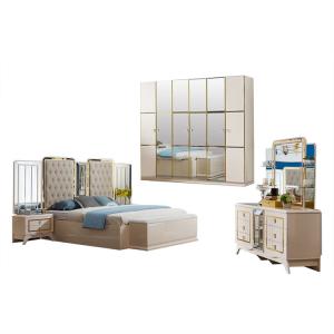 Wholesale Environmental MD PU Nordic Bedroom Sets Furniture 820-2 from china suppliers