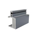 6063 Alloy Aluminum Curtain Wall Profiles Decorative Aluminium Extruded Profiles