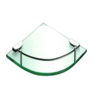 Wholesale Aluminium Glass Bathroom Shelves Wall Mounted 2 Tier Glass Shower Shelf from china suppliers