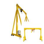 Aluminum Alloy Portable Gantry Crane 3 Ton Mobile Gantry Cranes Remote Control