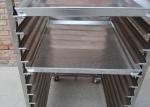 0.8mm Aluminum Metal Baking Tray Perforated Drying Pans With Round Holes