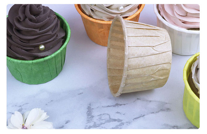 LFGB Mini Baking Muffin Cups Grease Proof Cupcake Liners For Wedding Party