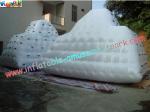 Inflatable aqua iceberg Toys with 2 Sides Climbing for Lake / Seaside, Water