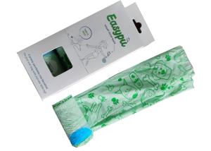 Wholesale Light Green EN13432 Plastic Free Packaging Bags Biodegradable For Dog from china suppliers