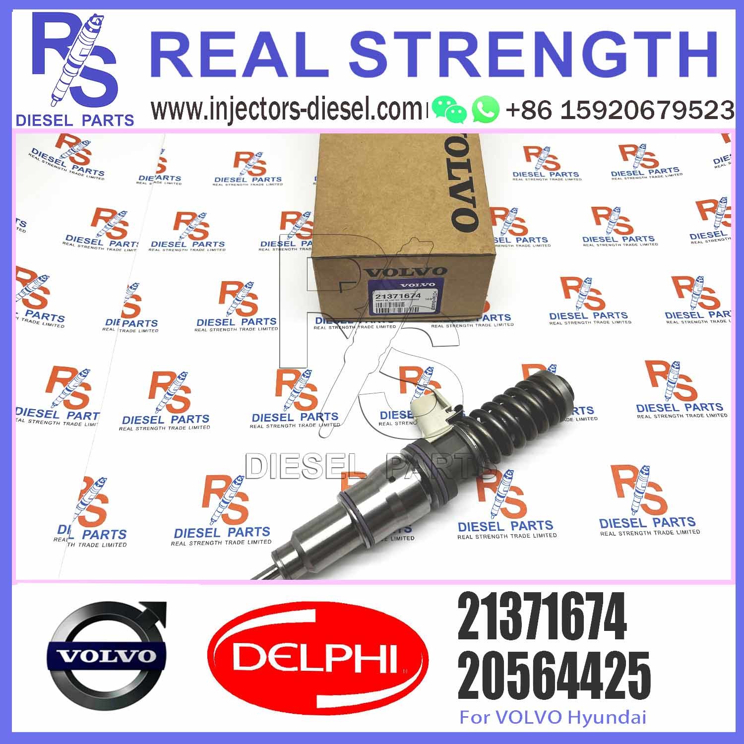 Diesel common rail Fuel Injector 21371674 BEBE4D24003 21371674 for V-O-L-V 21340613 85003265 E3 EUI MD13
