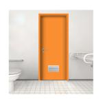 Internal Room Solid Composite Wood Wpc Door Swing Open Style