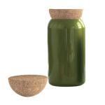Food Grade Sealing Semi Circular Cork Lid For Ceramic Jars