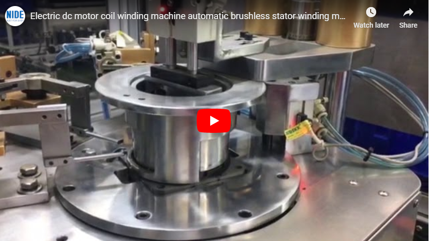 automatic stator winding machine for brushless dc motor